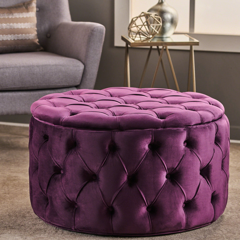 Velours fuchsia moderne avec un panneau latéral élégant et intemporel