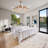 Jearold 42'' Modern Ceiling Fan with LED Lights and 8-Light Crystal Pendants