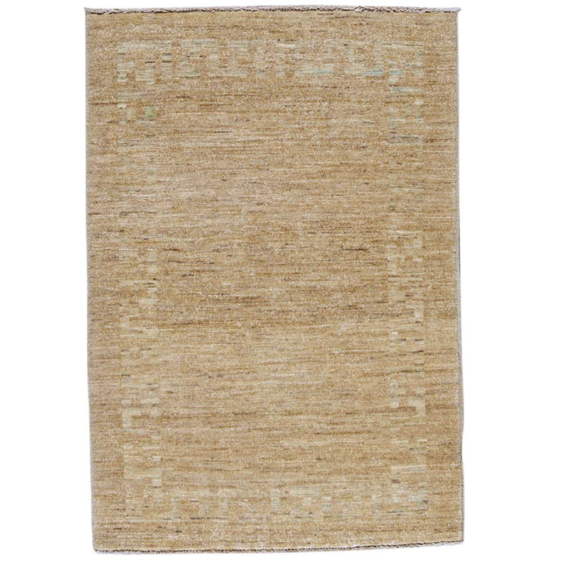 Wool Area Rug in Light Brown