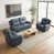 3 Pcs: 2 Chairs, Loveseat