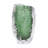 Hosmer Crystalized Glass Vase- Medium