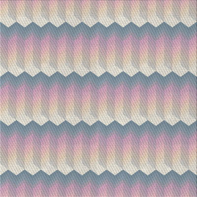 Tapis beige/rose à motifs