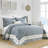 100% Cotton 120" x 120" 3-Piece Oversized Reversible Bedspread Set-117495313