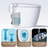  Non-Electric Smart Bidet Toilet – Dual Nozzles, Built-in Pump, ADA Chair Height, Footkick Flush, and Water-Saving Design