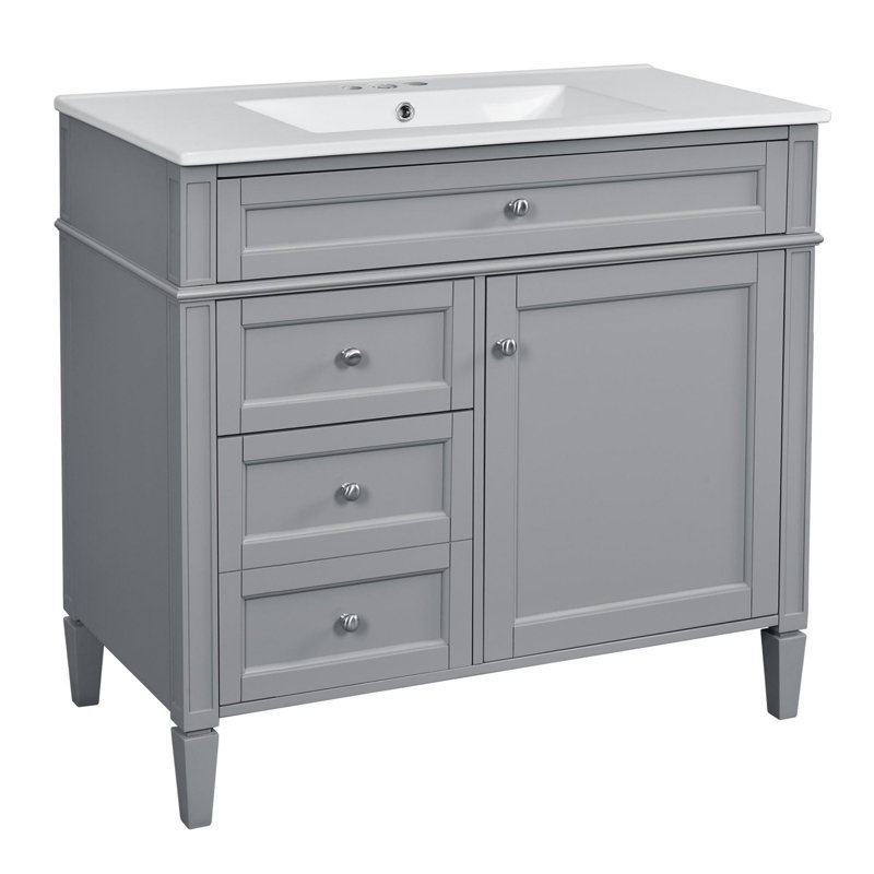 Meuble-lavabo 36 po avec lavabo supérieur