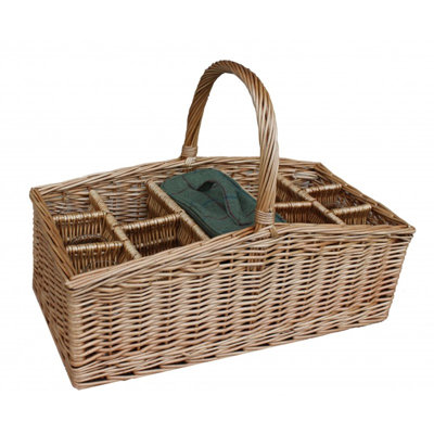Wicker Outdoor Picnic Basket