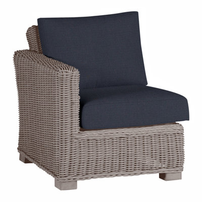Rustic Woven Sectional Left