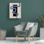 Indigo42 par Elena Ristova - reproduction d'art sur toile tendue-95450954