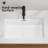 Metter 24" x 16" Undermount Bathroom Ceramic Sink