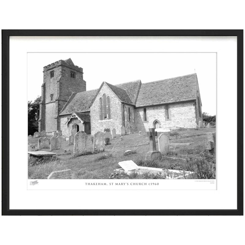 Thakeham, St Mary's Church C1960 by Francis Frith - Single Picture Frame Print, 40cm H x 50cm W x 2.3cm D