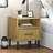 Nightstand Bedside Table with Drawer Bed Table Solid Pine Wood OSLO-527587096