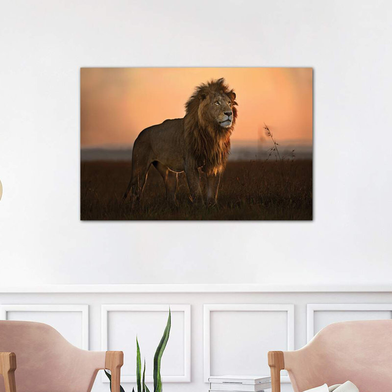 The King In The Morning Light by Xavier Ortega - Wrapped Canvas Print, 101.6 cm H x 66.04 cm W x 1.91 cm D