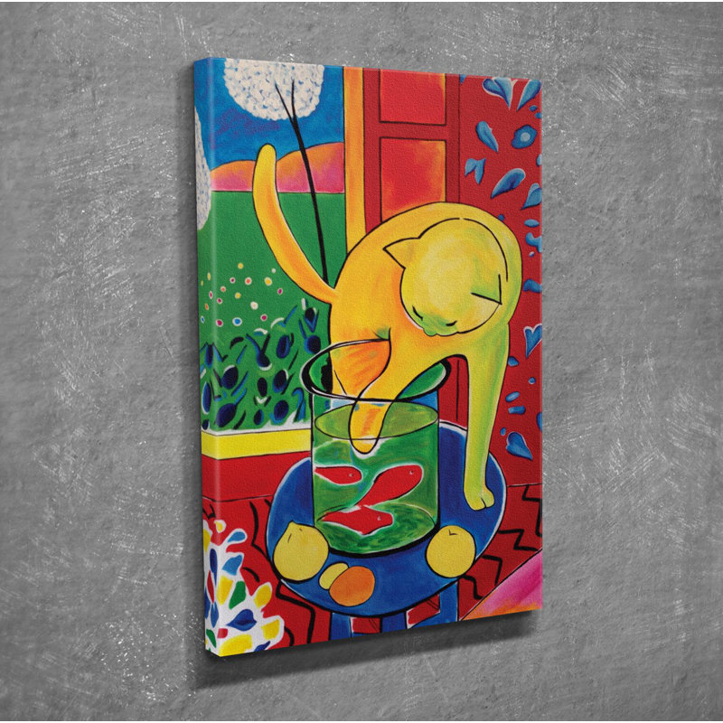 Henri Matisse - peinture sur toile tendue