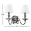 Charleston 2 - Light Armed Sconce-1005271642