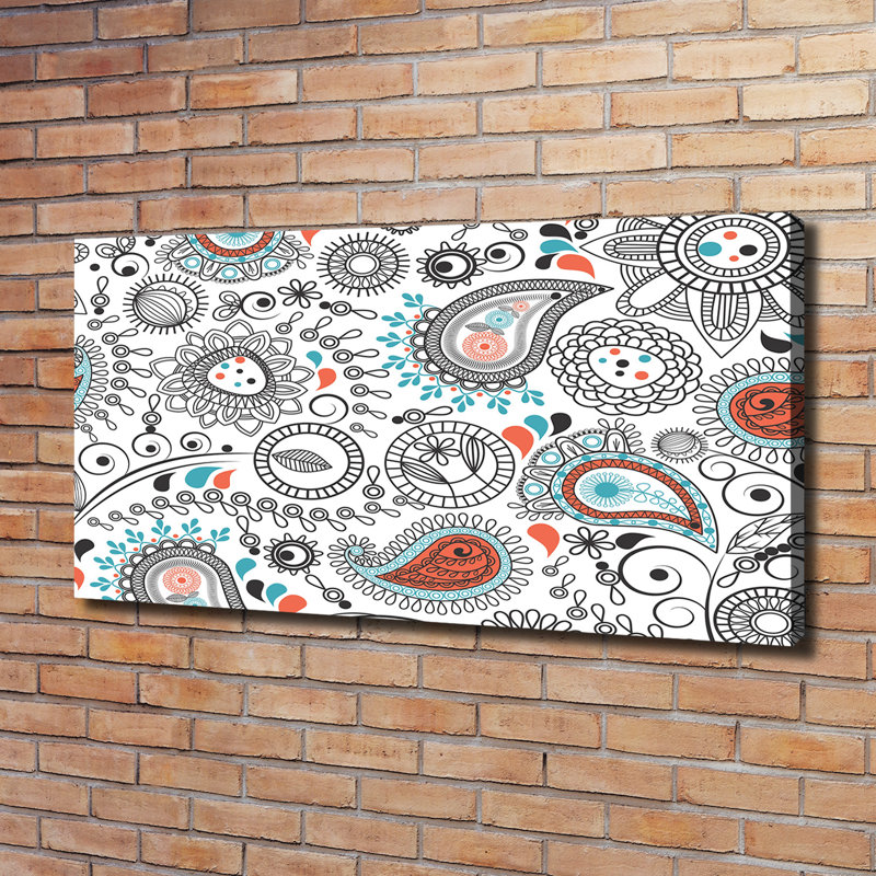 Ornaments 1 Piece Wrapped Canvas Wall Art