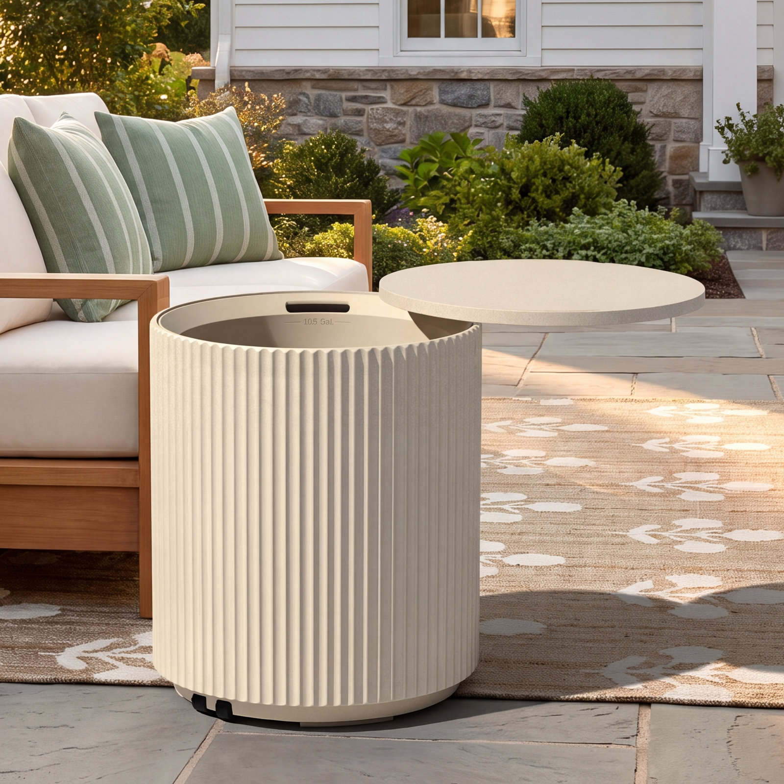 Veradek Chill Side Table, Sand
