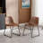 Davey Faux Leather Upholstered Side Chair-1685755188