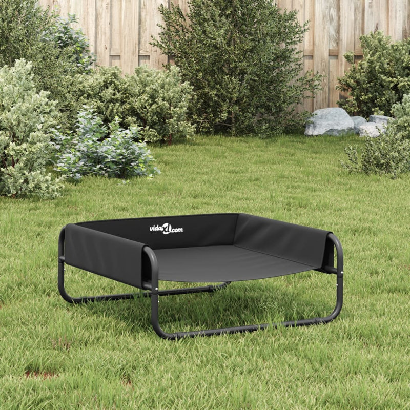 Oxford Fabric Pet Bed, Brown, 28.5cm H x 70cm W x 70cm D