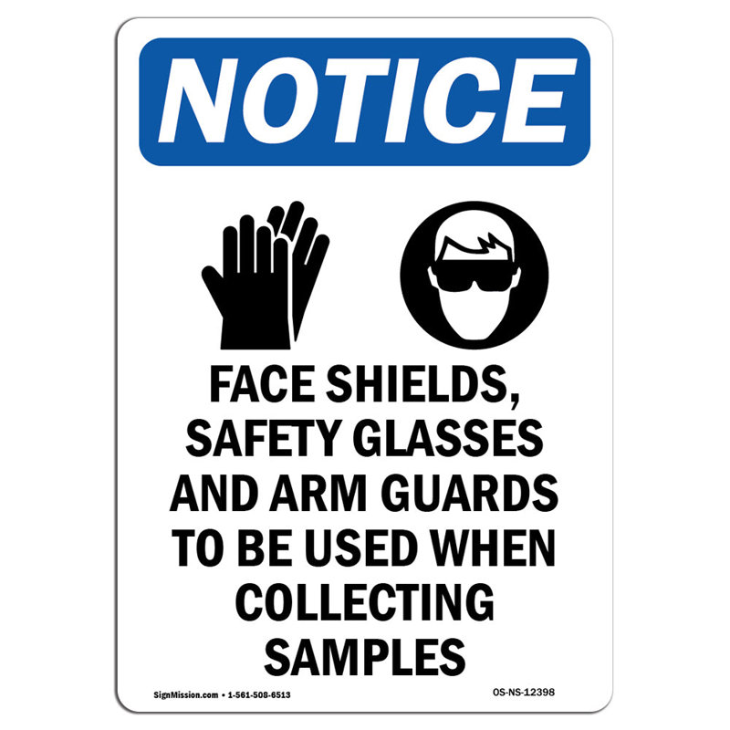 Panneau de sécurité pour visages