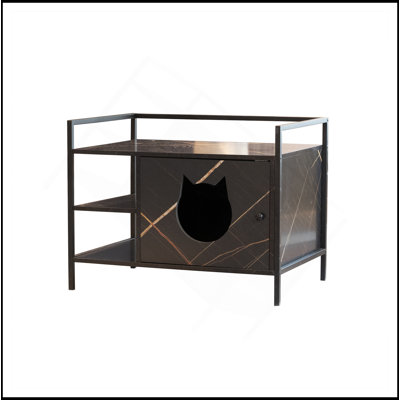 Cat Litter Box Furniture Hidden Litterbox Enclosures