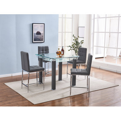 Ensemble de table avec quatre chaises Jd100