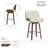 Agarita 25.98" Swivel Bar Stool-1233116360