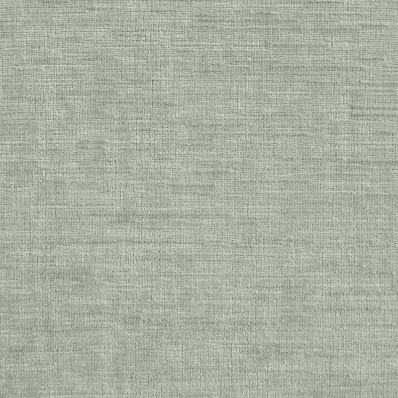 Chaise rembourrée Duvina, Tissu chenille menthe