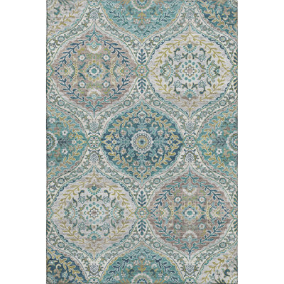 Premium Machine Washable Pinkston Panels Rug
