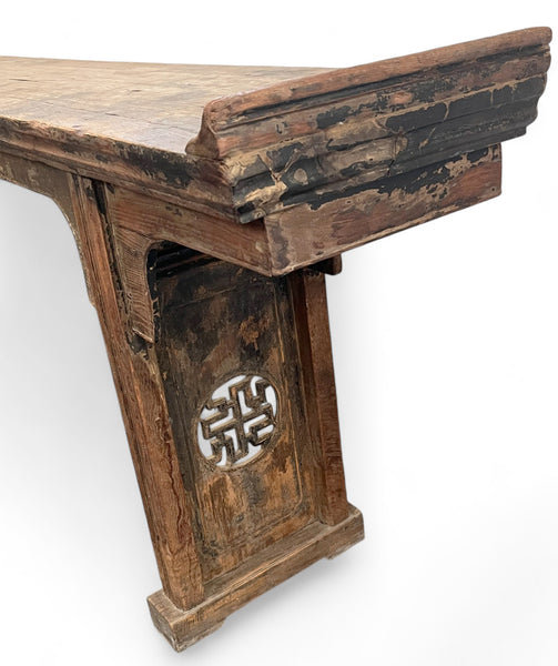 115.35'' W Solid Wood Console Table