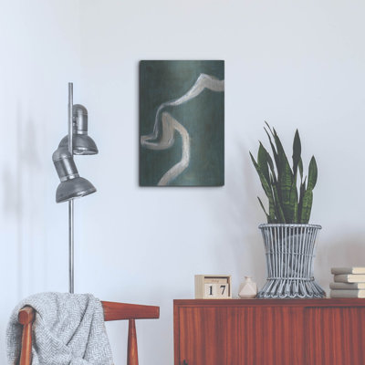 Art mural en métal Wrought Studio ™ «Fluidité Duet 2» par Danhui Nai