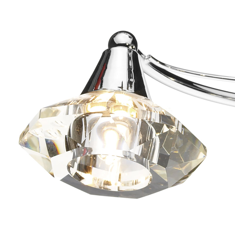 Greenhaw Glass Semi Flush Mount