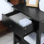 Table de bout, table d'appoint à 2 niveaux avec tablette de rangement de tiroir, table d'appoint moderne pour chambre à coucher, salon