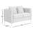Matteo 53'' Velvet Loveseat-236470847