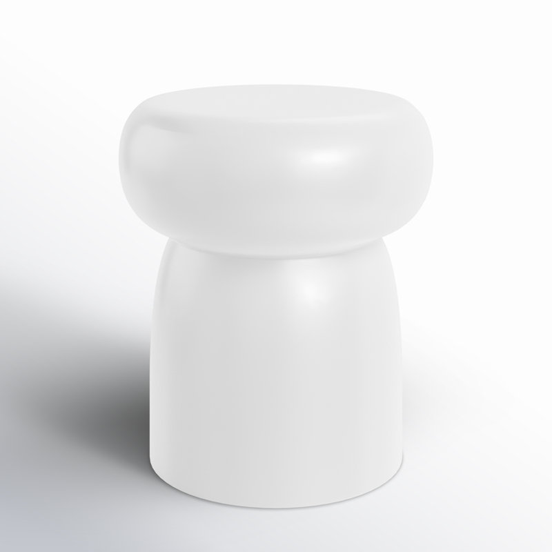 End Table, White