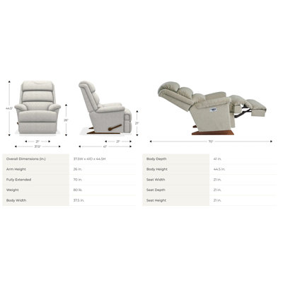 Fauteuil inclinable manuel Astor
