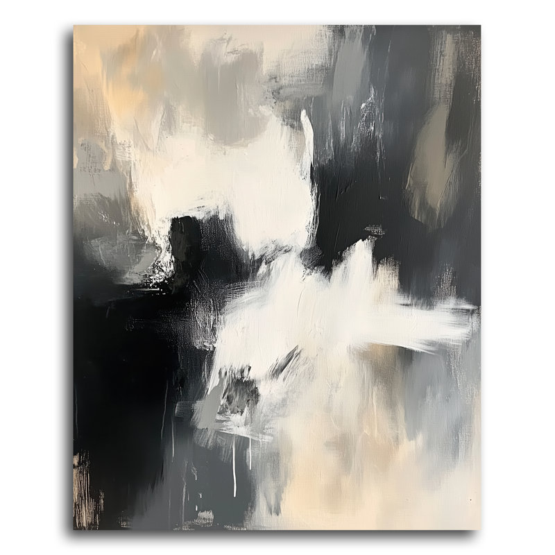 Abstract Print, Does Not Apply, 50" H x 40" W, Wrapped Canvas