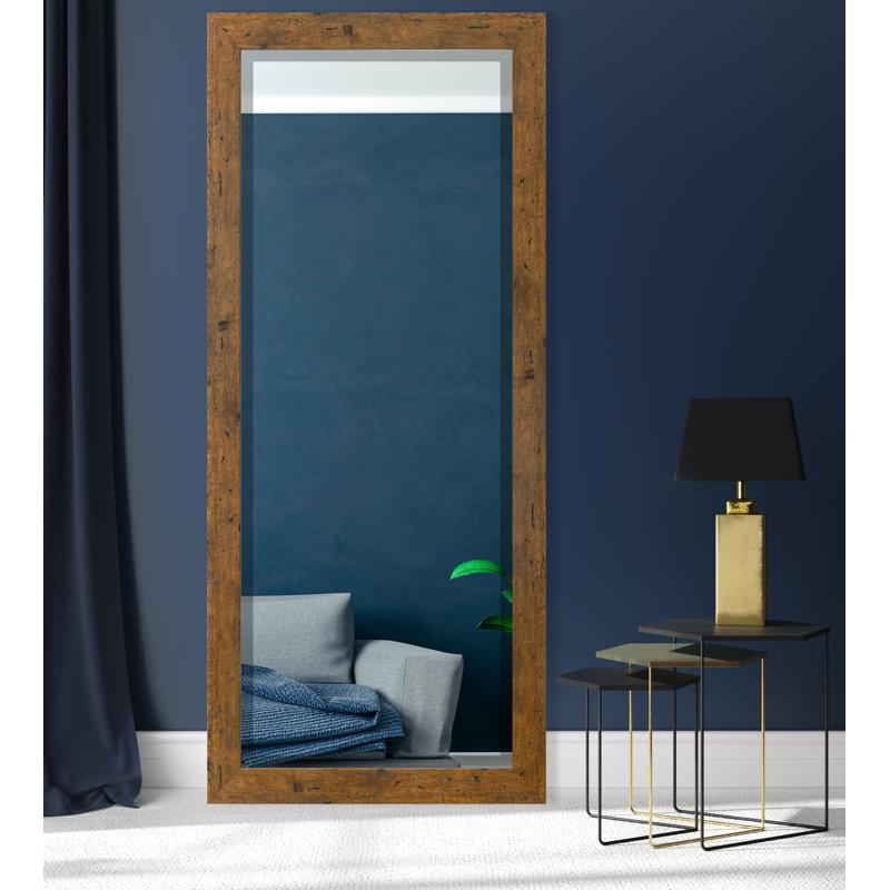 Henslee Mirror, Light Walnut, 71" H x 30.5" W