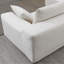 Canapé modulaire rembourré en forme de L Ostilio Boneless, canapé-lit rembourré, combinaison gratuite pour 2 PC-1825017816