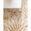 Tapis ivoire / doré Glitzy-94487691