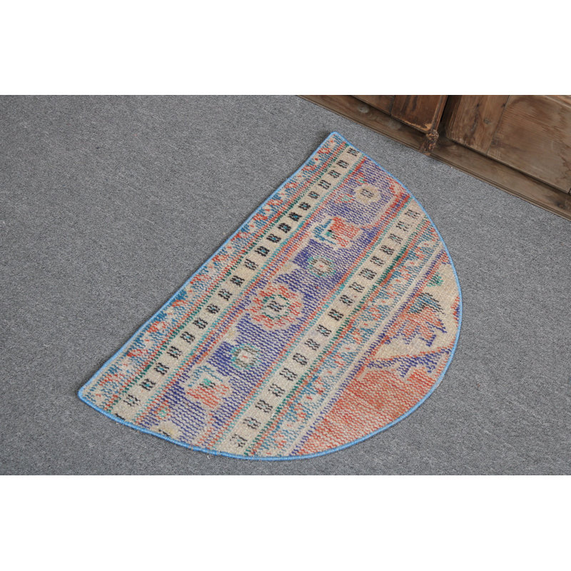 Vibrant Red Turkish Anatolian Vintage Rug Ideal for Bedroom Decor and Unique Gift Options