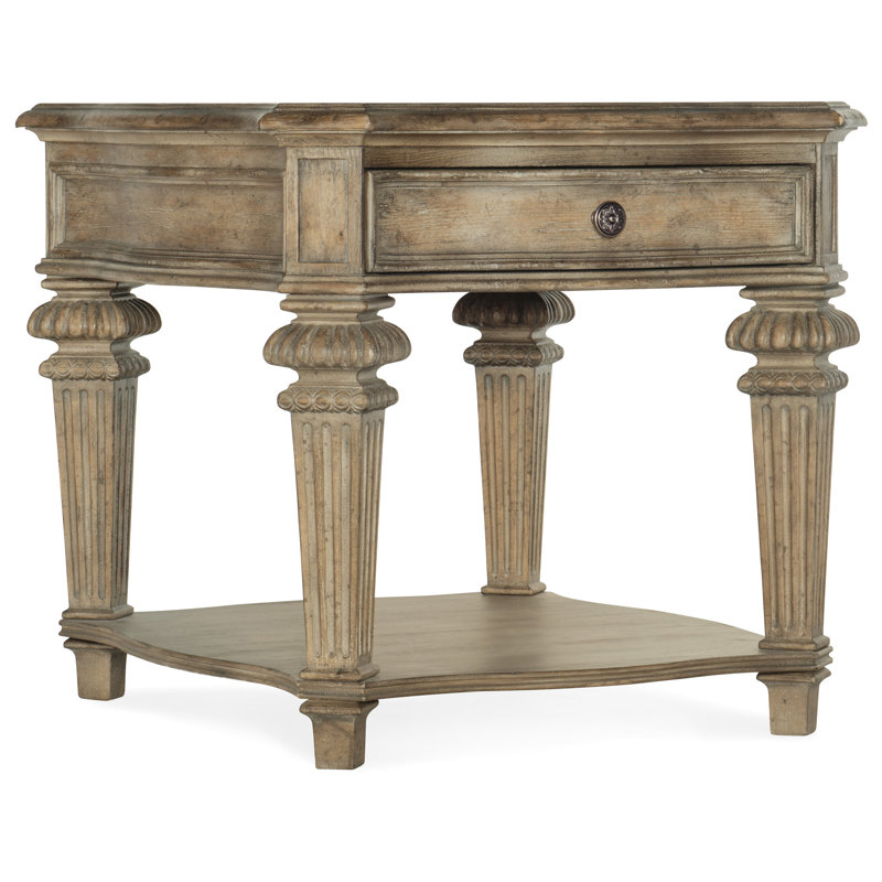 Castella End Table with Storage