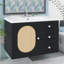 Meuble-lavabo 30 po avec lavabo en céramique, armoire à 2 tiroirs, grand espace de rangement pour les salles de bain organisées