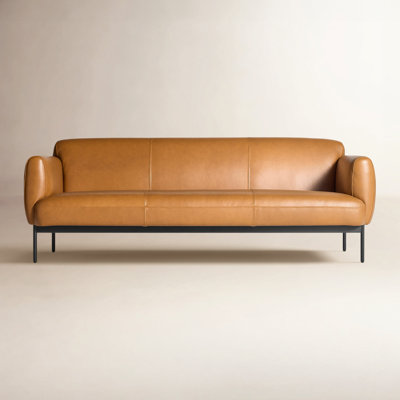 Puff Puff Leather Sofa