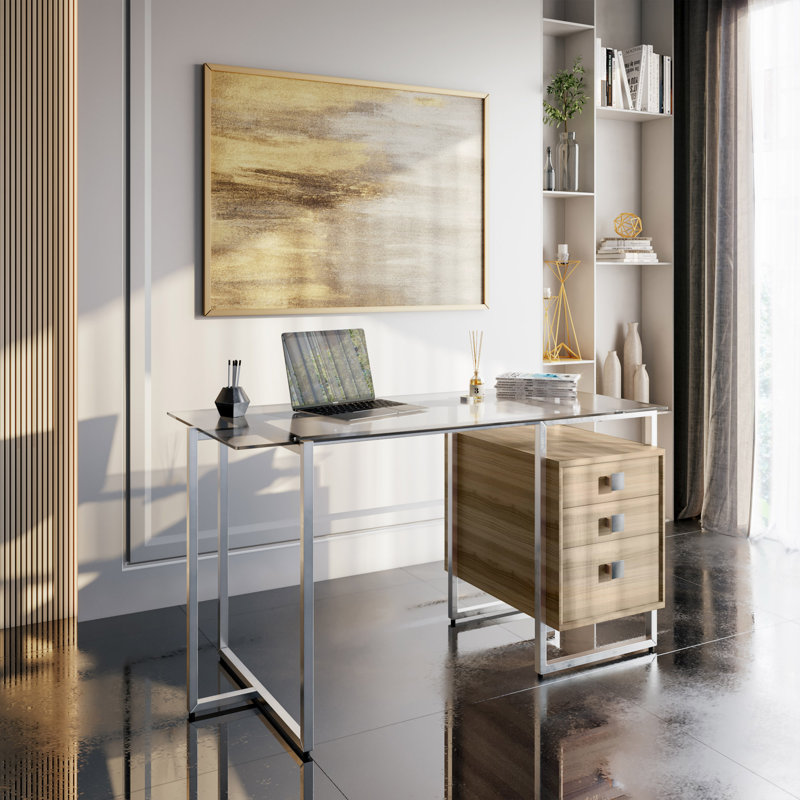 Bureau d'ordinateur avec rangement Techni Mobile