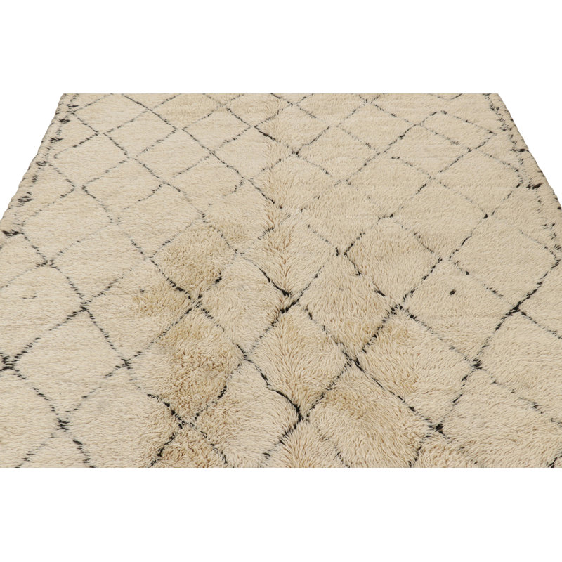 One-of-a-Kind 6'7”x14' Hand Knotted Area Rug