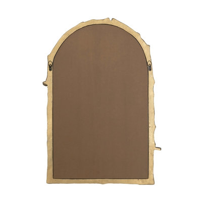 Miroir mural 24 po x 1,5 po x 34 po magnésien avec motifs botaniques et oiseaux