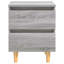Miner 40cm W Manufactured Wood Bedside Table