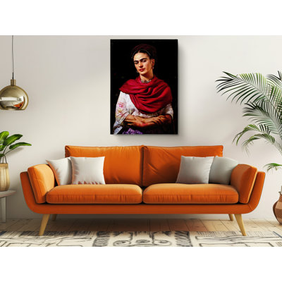 Impression sur toile Frida Kahlo