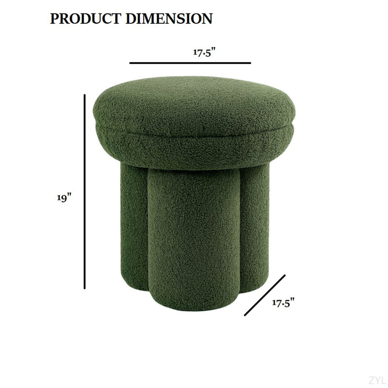 Tabouret décoratif contemporain 1Pc