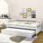 Masimba Twin Size Wooden Daybed with Trundle-530279901
